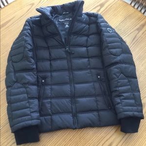 Nautica Black Puffer Jacket-XL